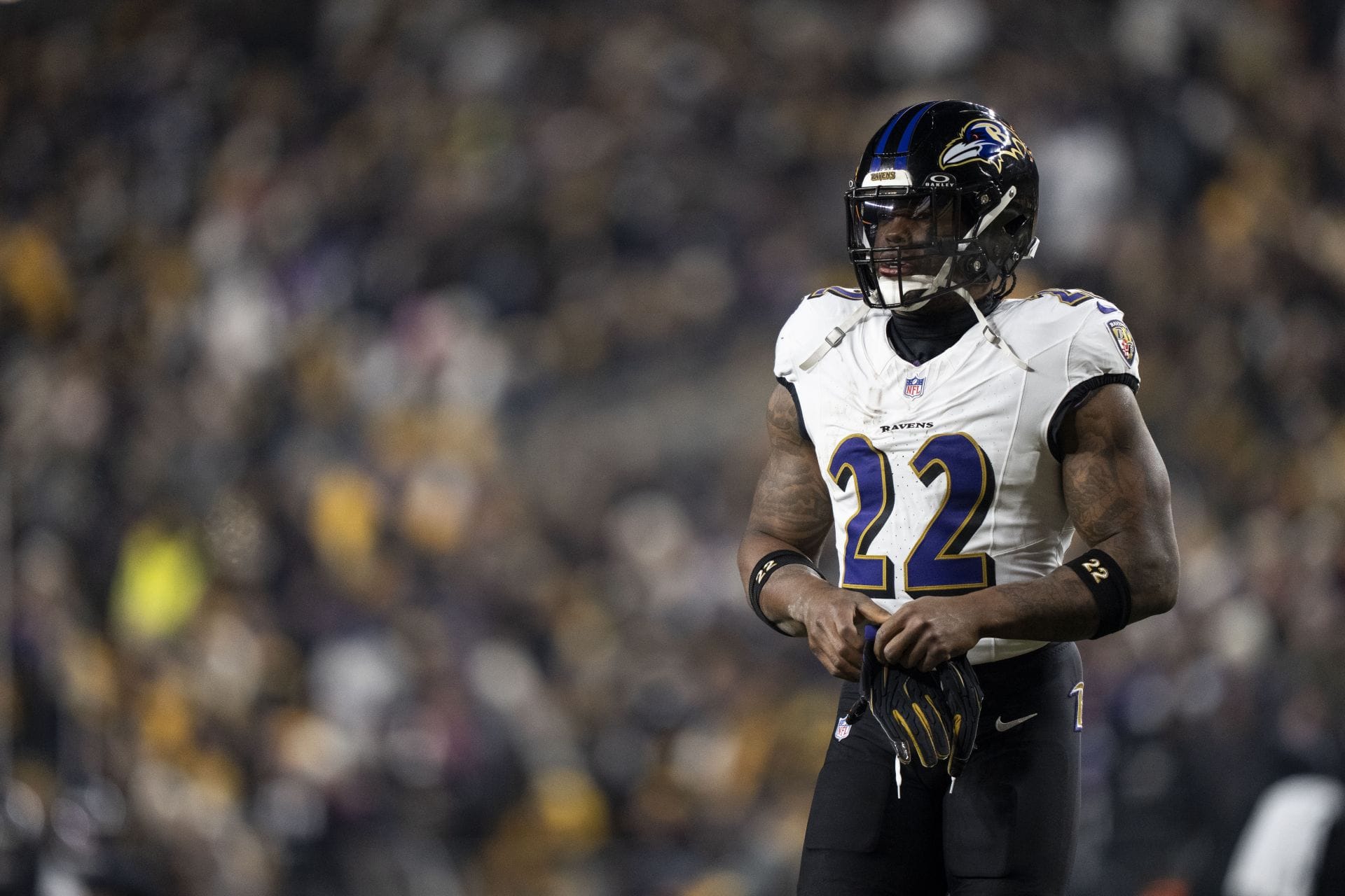 Derrick Henry v zápase Baltimore Ravens vs Pittsburgh Steelers – NFL 2025 – Zdroj: Getty