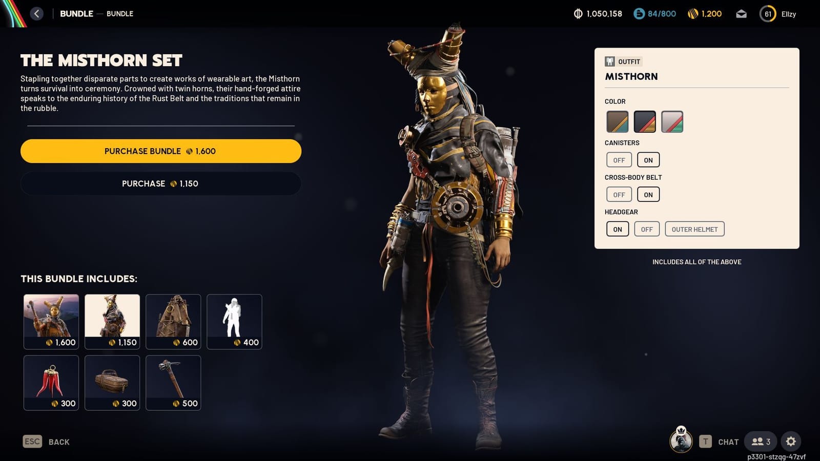 Misthorn Set ARC Raiders new weekly skins and their prices (Updated list)