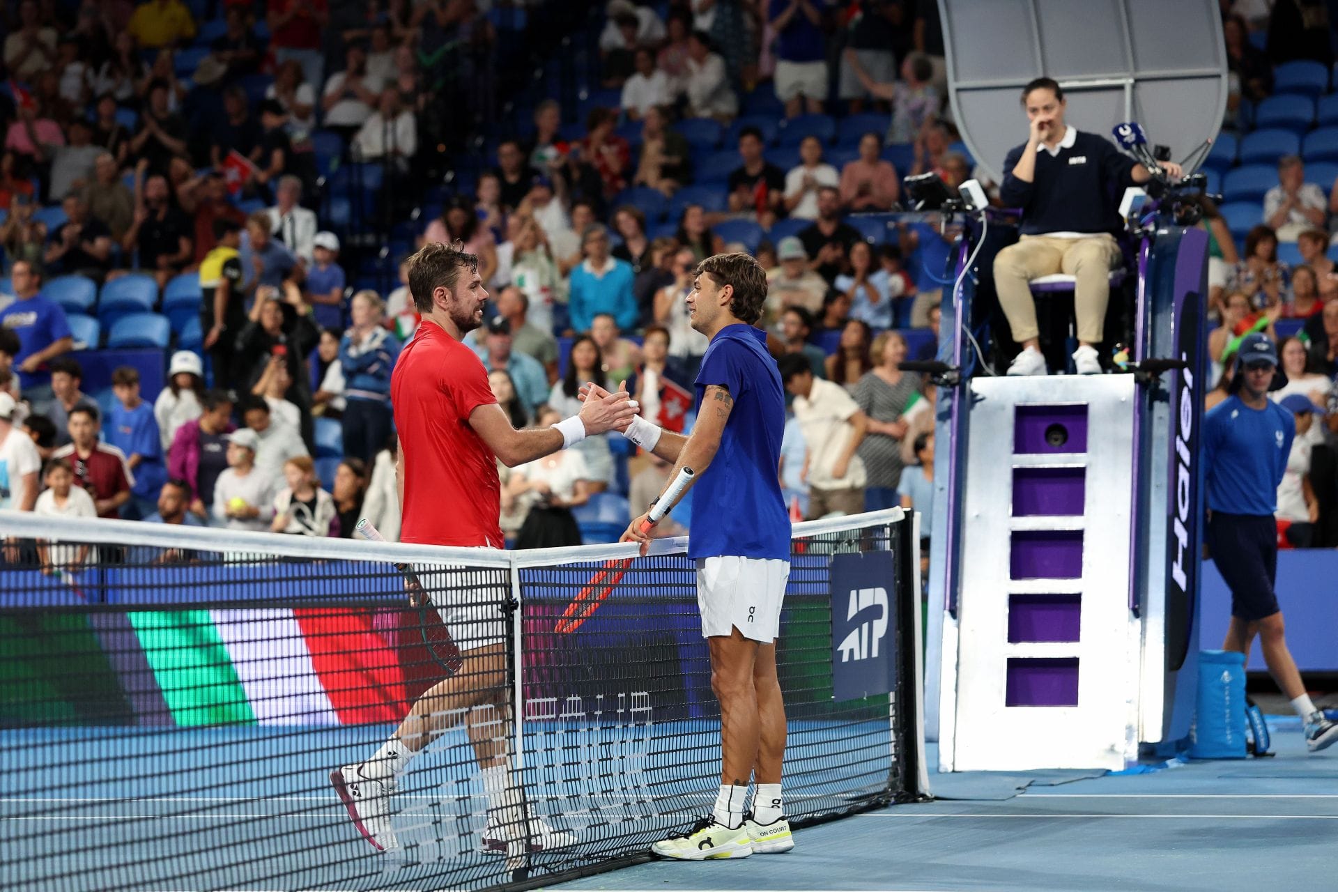 WATCH Drama Unfolds At United Cup 2026 As Flavio Cobolli Argues With 980ba 1920