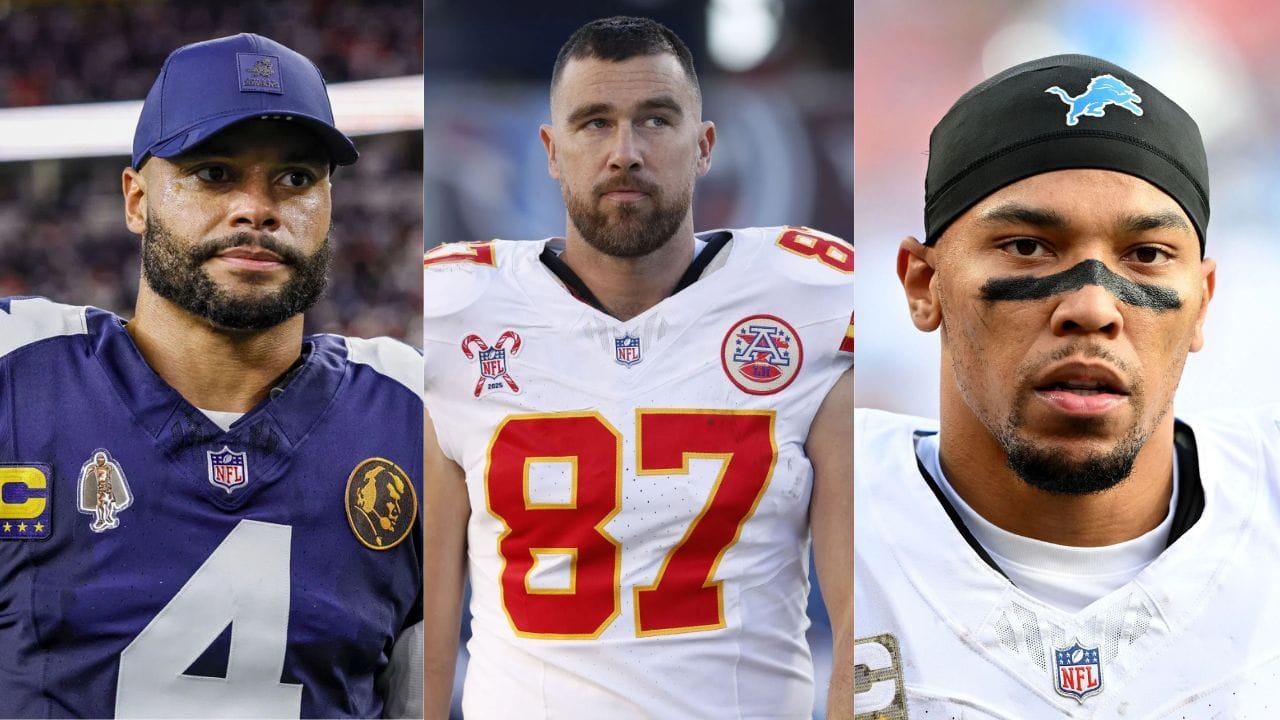 NFL Week 18 DFS lineup advice feat. Dak Prescott, Travis Kelce, Amon-Ra St. Brown, and more