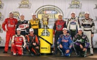 Mark Martin and the nine 2006 NASCAR Cup Series chase finalists. Source: Getty