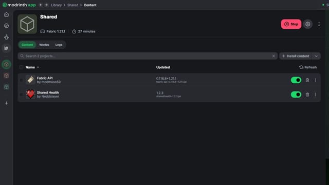 Minecraft Shared Health mod guide