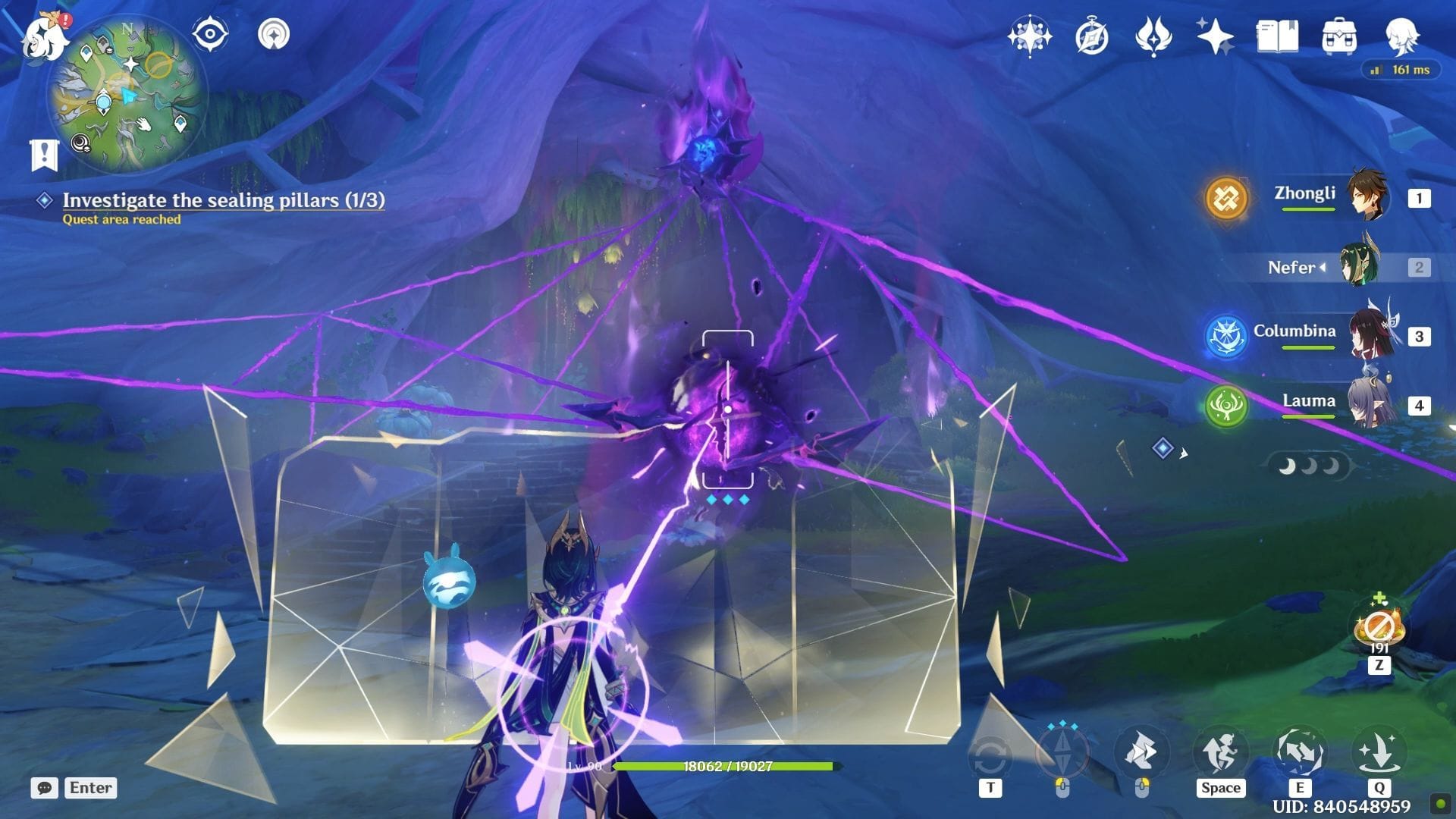 Check on the NPC (Image via HoYoverse)