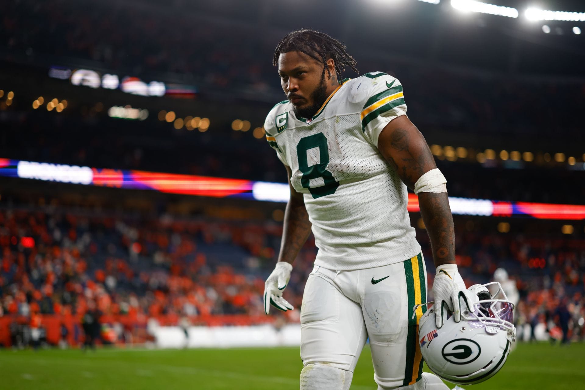 Running back Josh Jacobs z Green Bay Packers - Zdroj: Getty