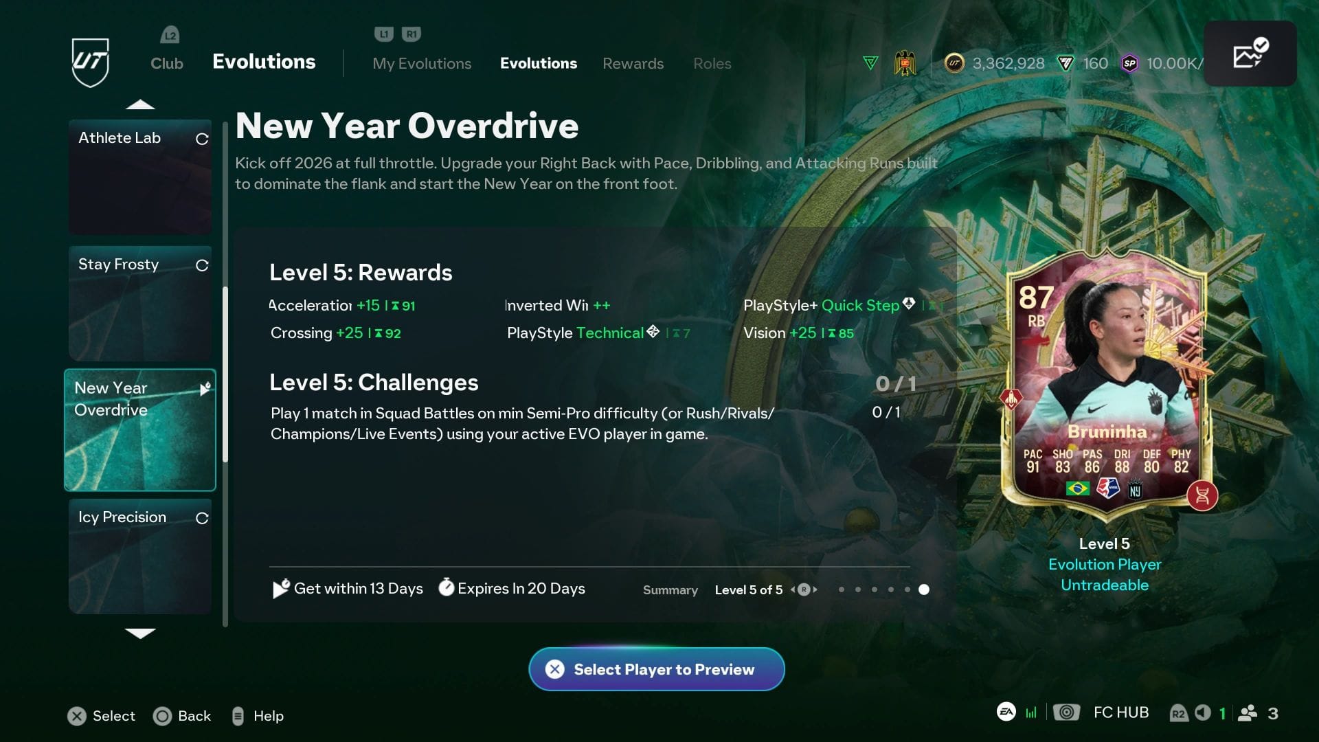 The requirements (Image via EA Sports)