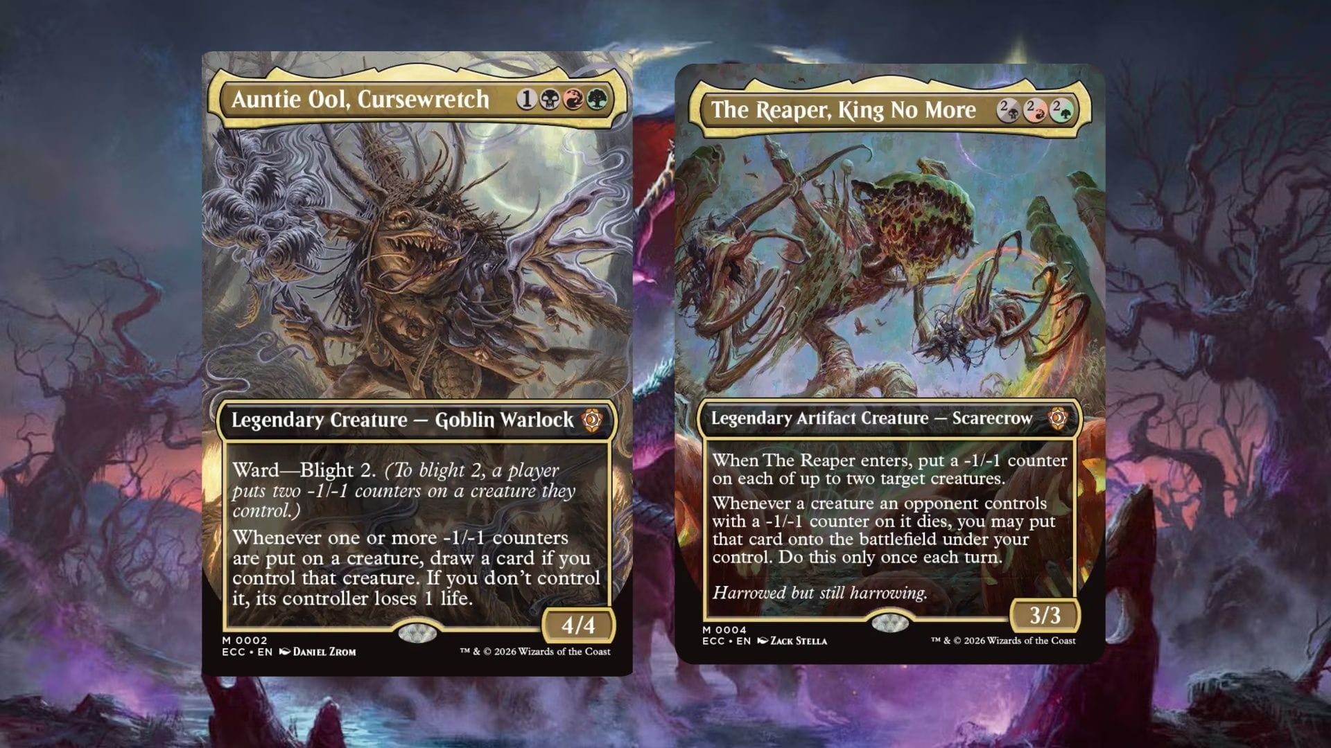 MTG: All Lorwyn Eclipsed Commander precons and decklists
