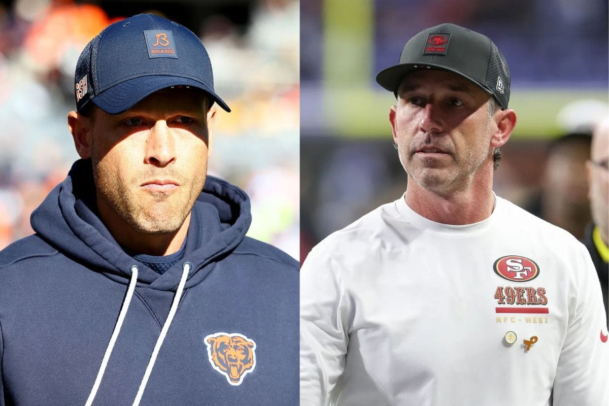 Ben Johnson and Bears were really "ticked off" by Kyle Shanahan-led 49ers handing them painful SNF loss: Report (Image Credits - IMAGN/GETTY)