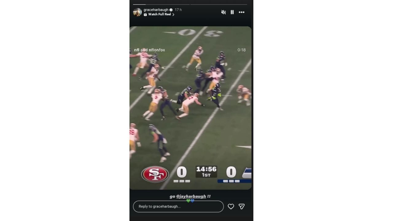 Source: (Via Instagram/ @GraceHarbaugh)