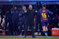 Barcelona head coach Hansi Flick