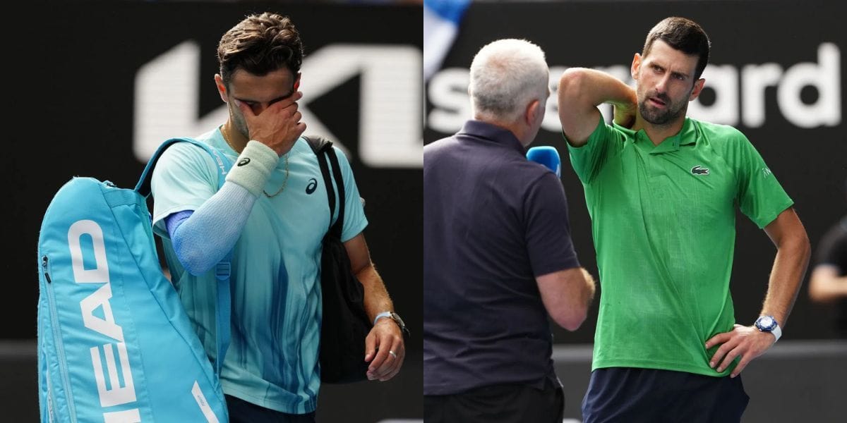 What happened to Lorenzo Musetti today? All you need to know about Italian’s reason for retirement vs Novak Djokovic in Australian Open QF