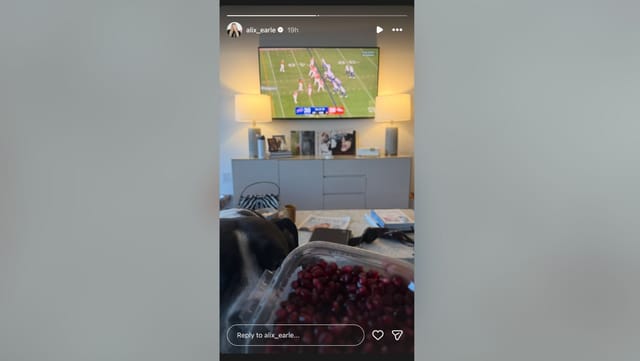 Alix Earle enjoys Broncos electrifying OT win vs Bills (Image Credit: Earle/IG)