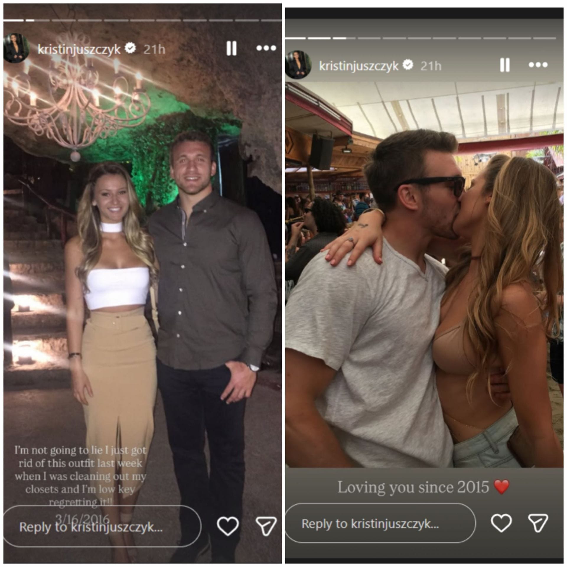 Kyle Juszczyk&rsquo;s wife Kristin drops 10-year old snap with 49ers FB in &ldquo;criminal hair&rdquo; as she joins 2026 is the new 2016 trend/@kristinjuszczyk