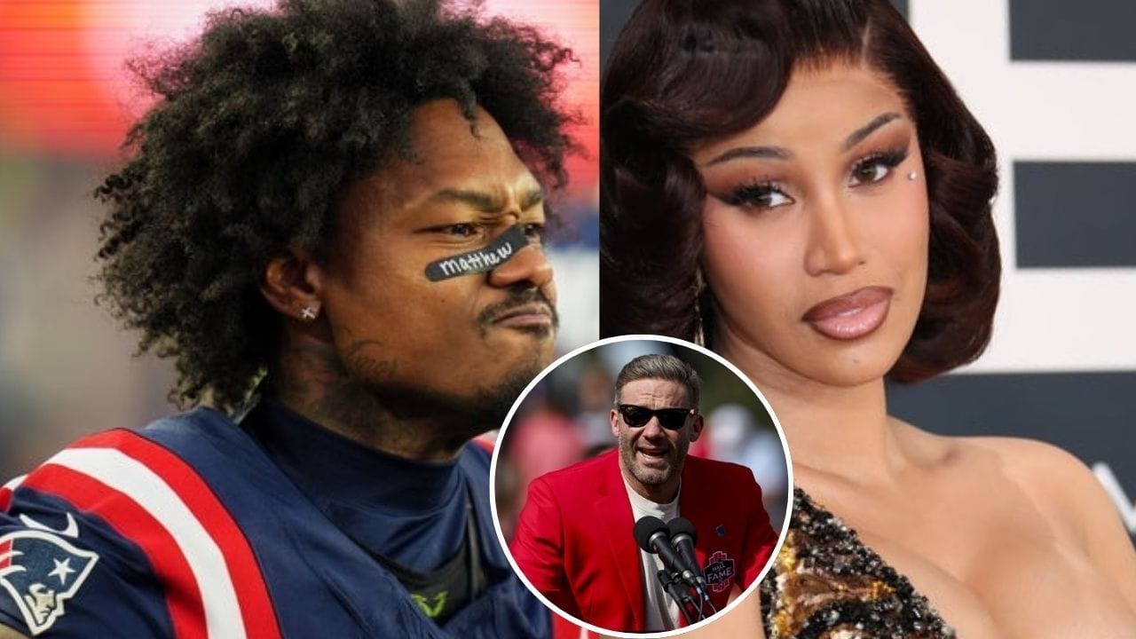 Stefon Diggs smashing Julian Edelman