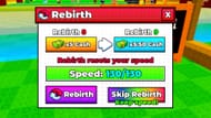 Requirement for Rebirth 9 (Image via Roblox)