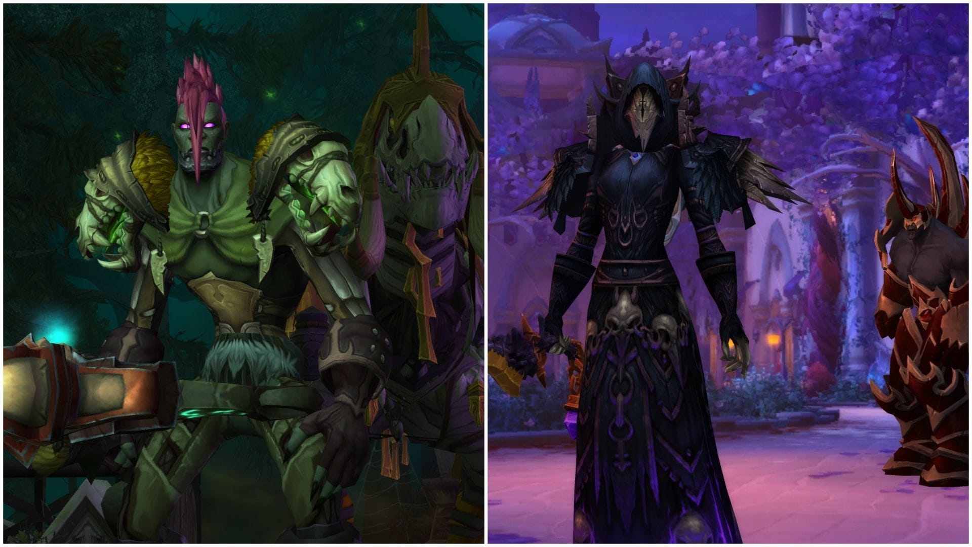 Další fantastické možnosti: Beast Mastery Hunter a Demonology Warlock (obrázek přes Blizzard Entertainment)