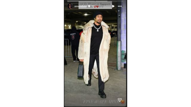 Biles showed gratitude for her husband.    (Credit: @simonebiles)