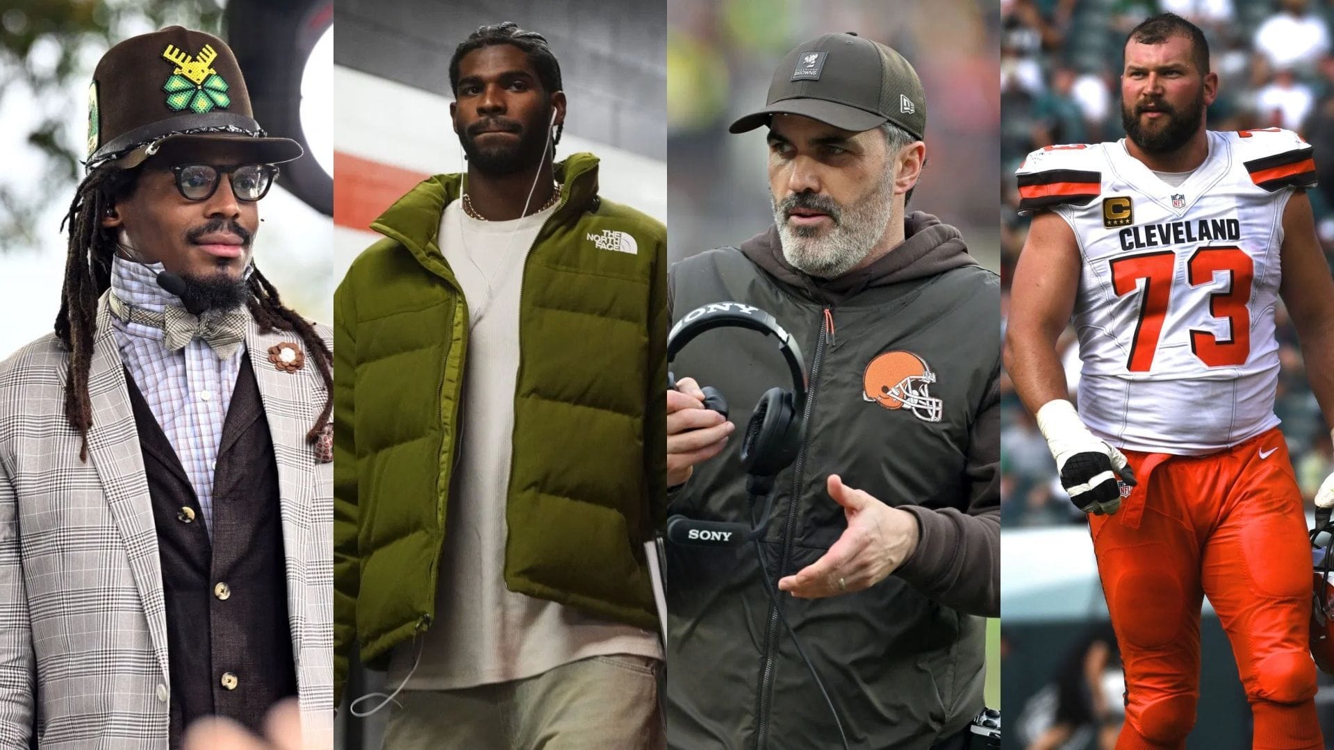 HOFer Joe Thomas rips Cam Newton for claiming Kevin Stefanski treated Shedeur Sanders badly in Cleveland