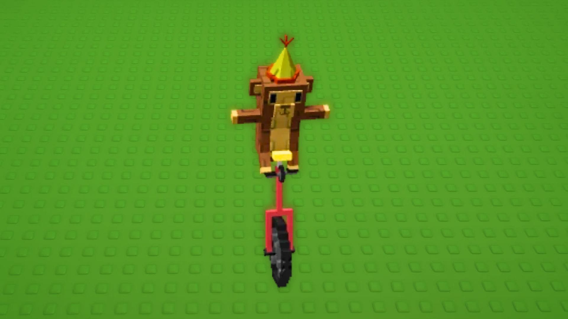 The Unicycle Monkey (Obrázek přes Roblox || Grow a Garden Wiki || Sportskeeda)