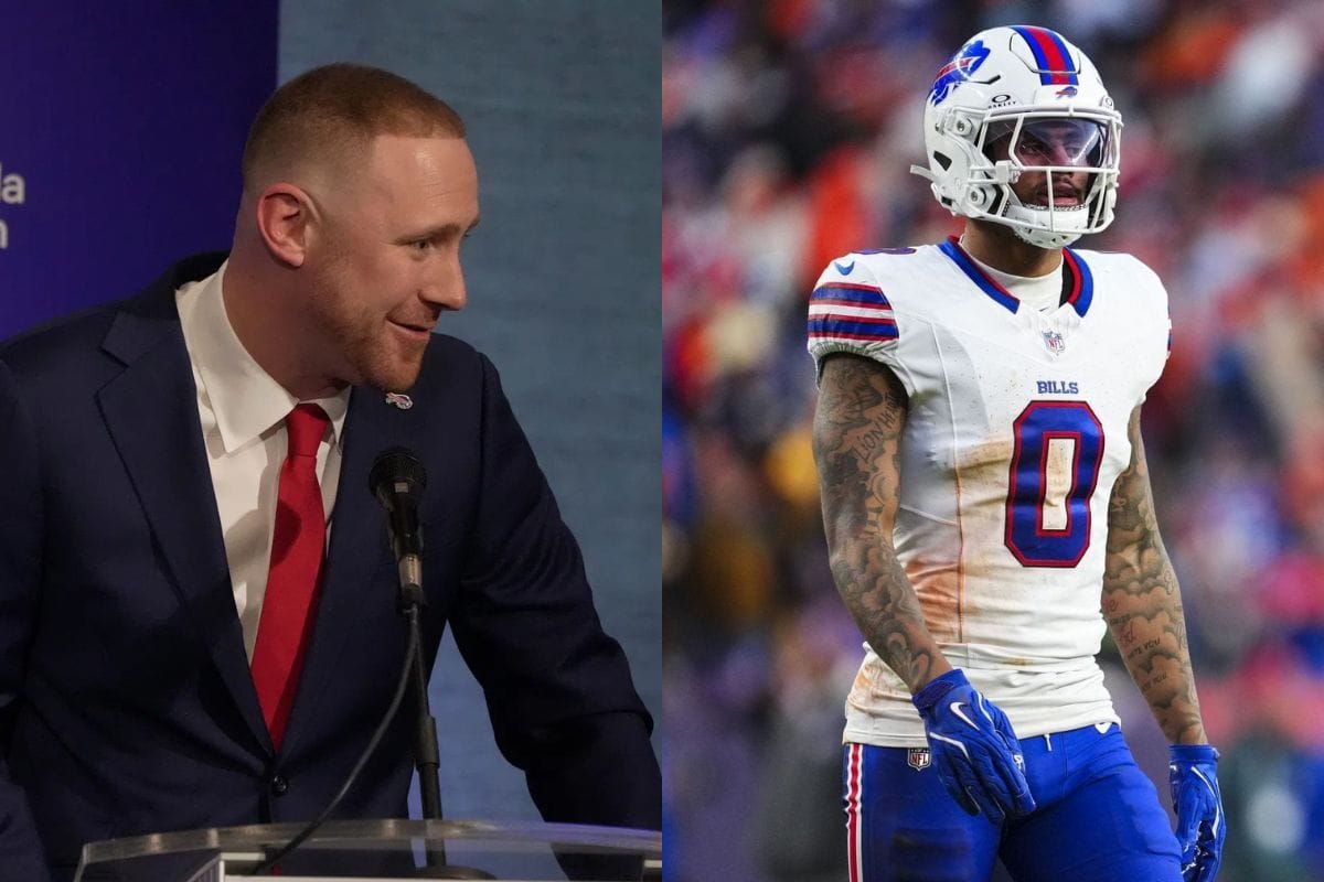 New Bills HC Joe Brady makes stance clear on Keon Coleman 9 days after owner Terry Pegula revealed GM Brandon Beane