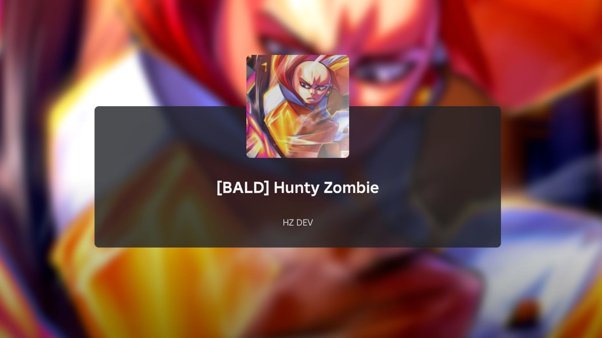 Hunty Zombie Bald weapon guide