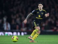 Manchester United centre-back Lisandro Martinez