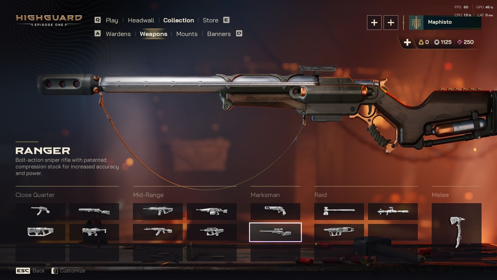 Ranger, the only sniper in the game (picture from Wildlight Entertainment, Inc.)