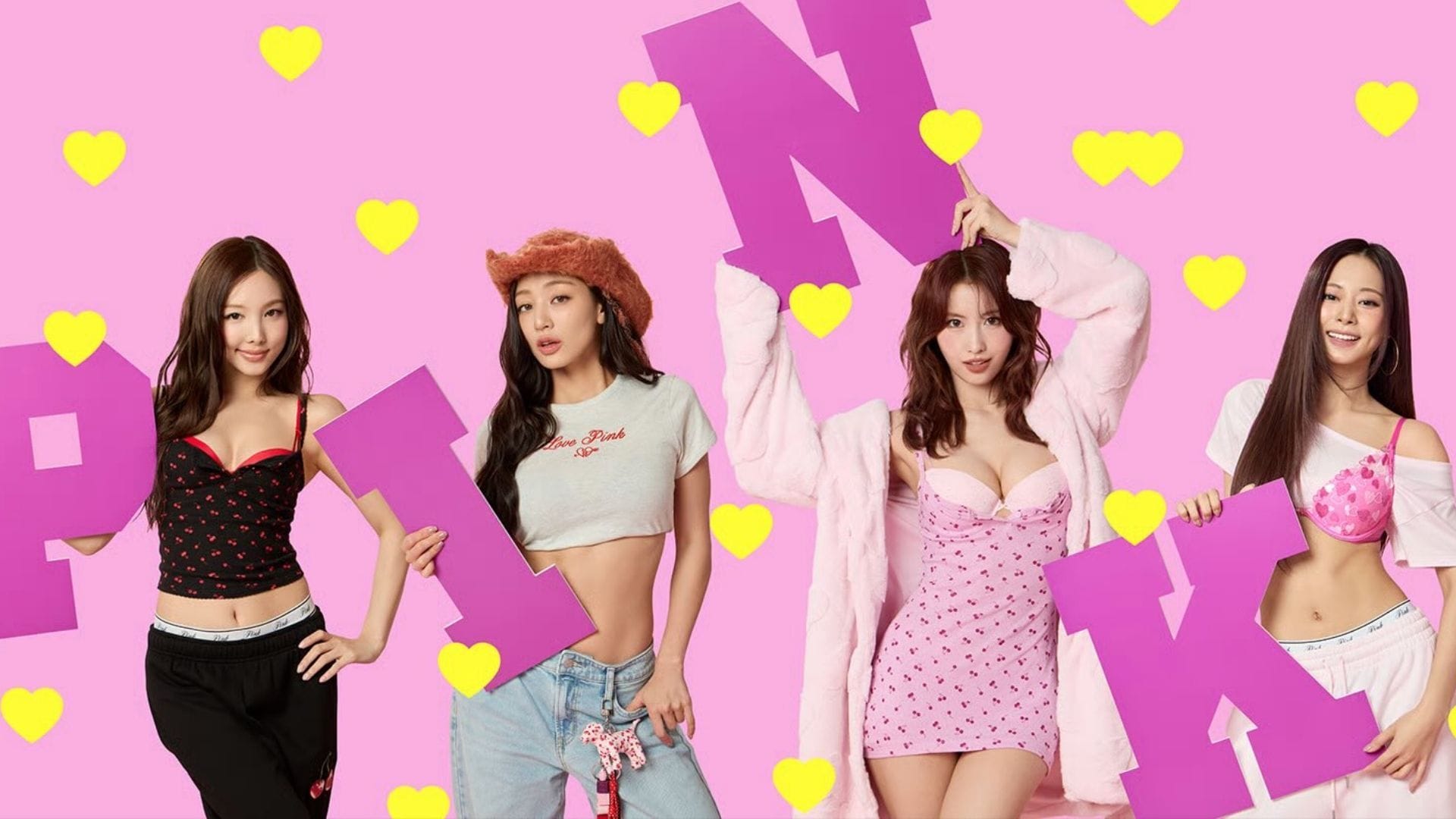 TWICE x Victoria's Secret PINK collection - Where to buy, prices