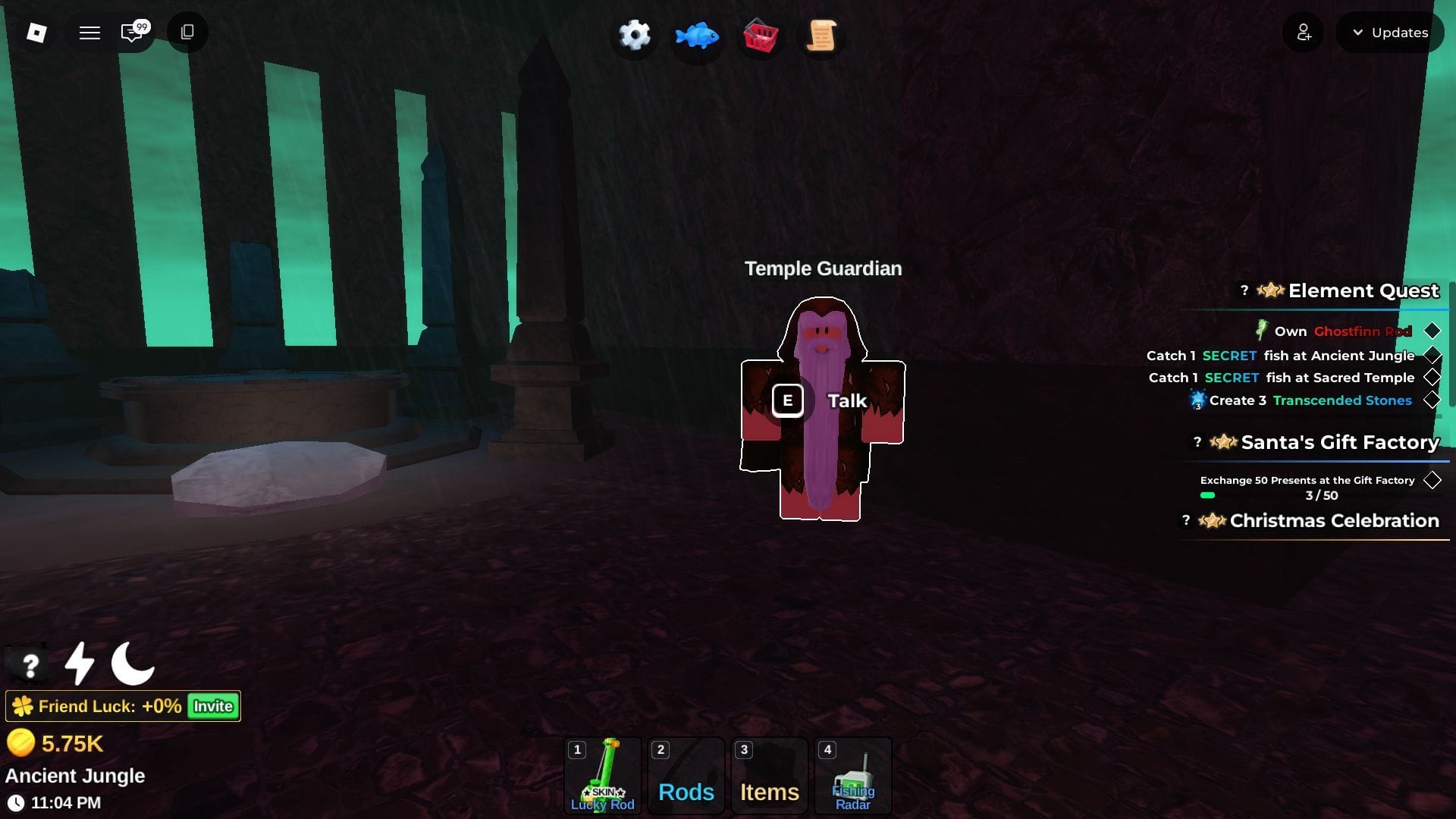 The Temple Guardian (Image via Roblox)