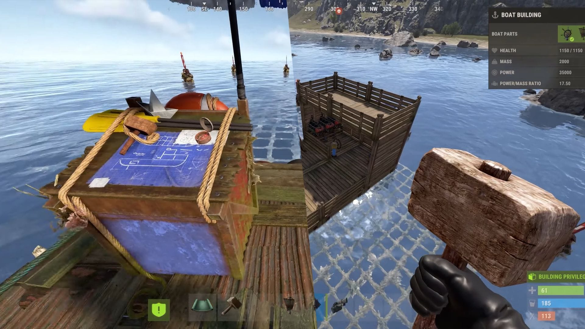 How to modify and upgrade your boat in Rust