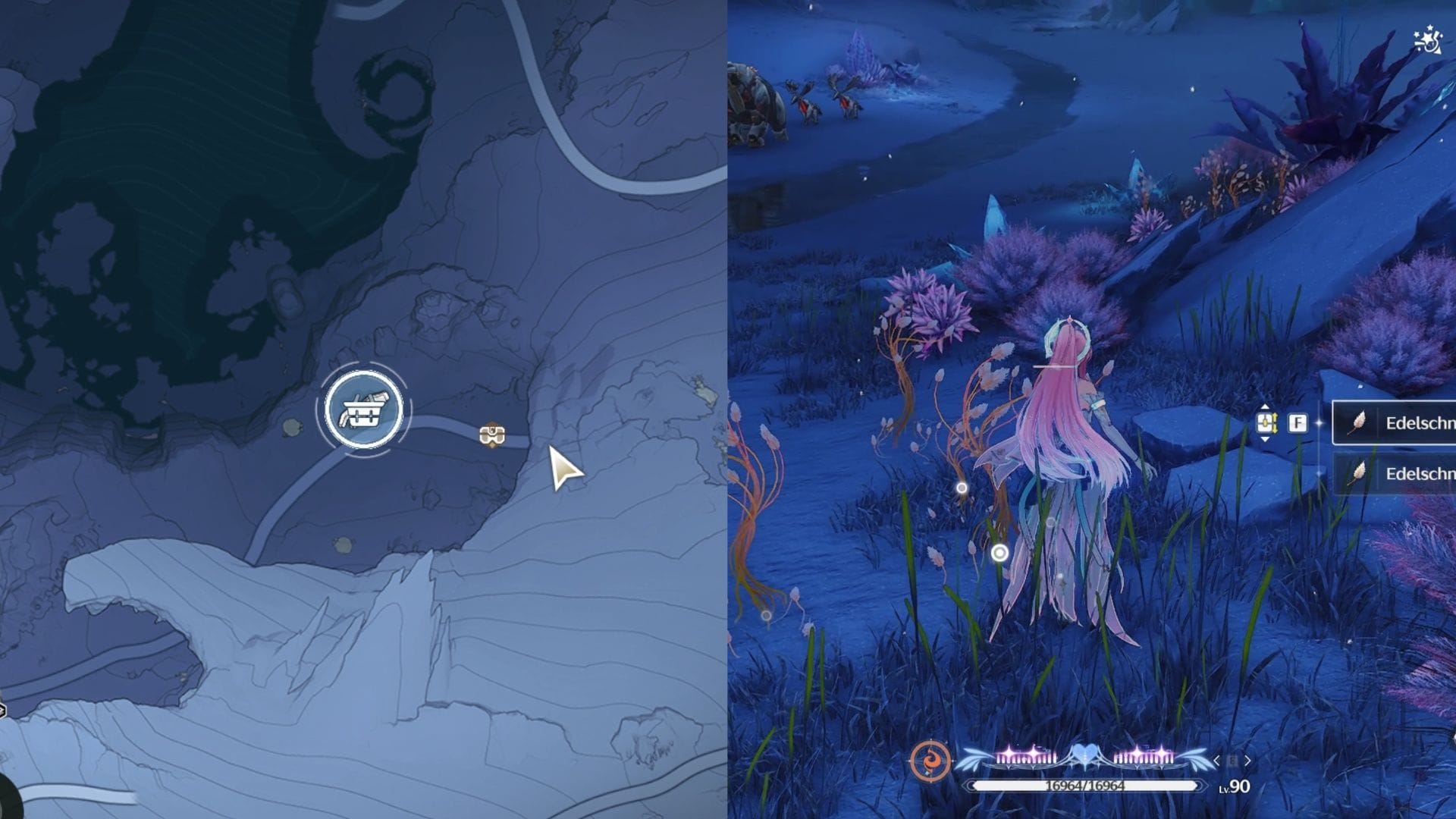 First Edelschnee farming spot (Image via Kuro Games)