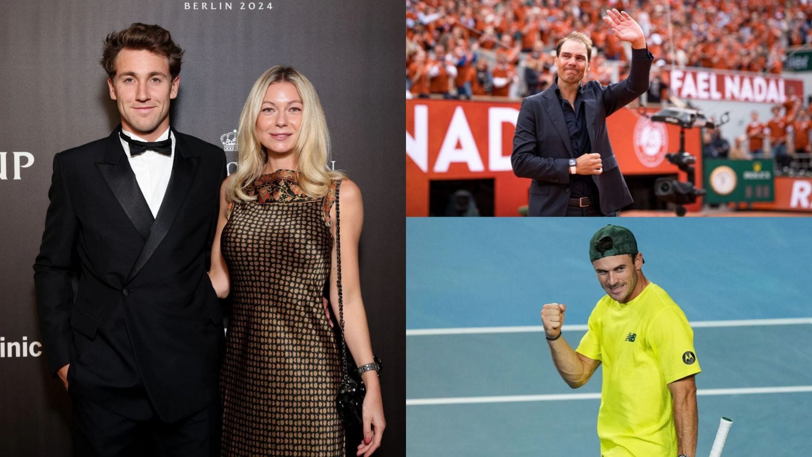 Rafael Nadal, Tommy Paul, Denis Shapovalov's wife & tennis world shower love on Casper Ruud & fiancée Maria as they announce birth of first child