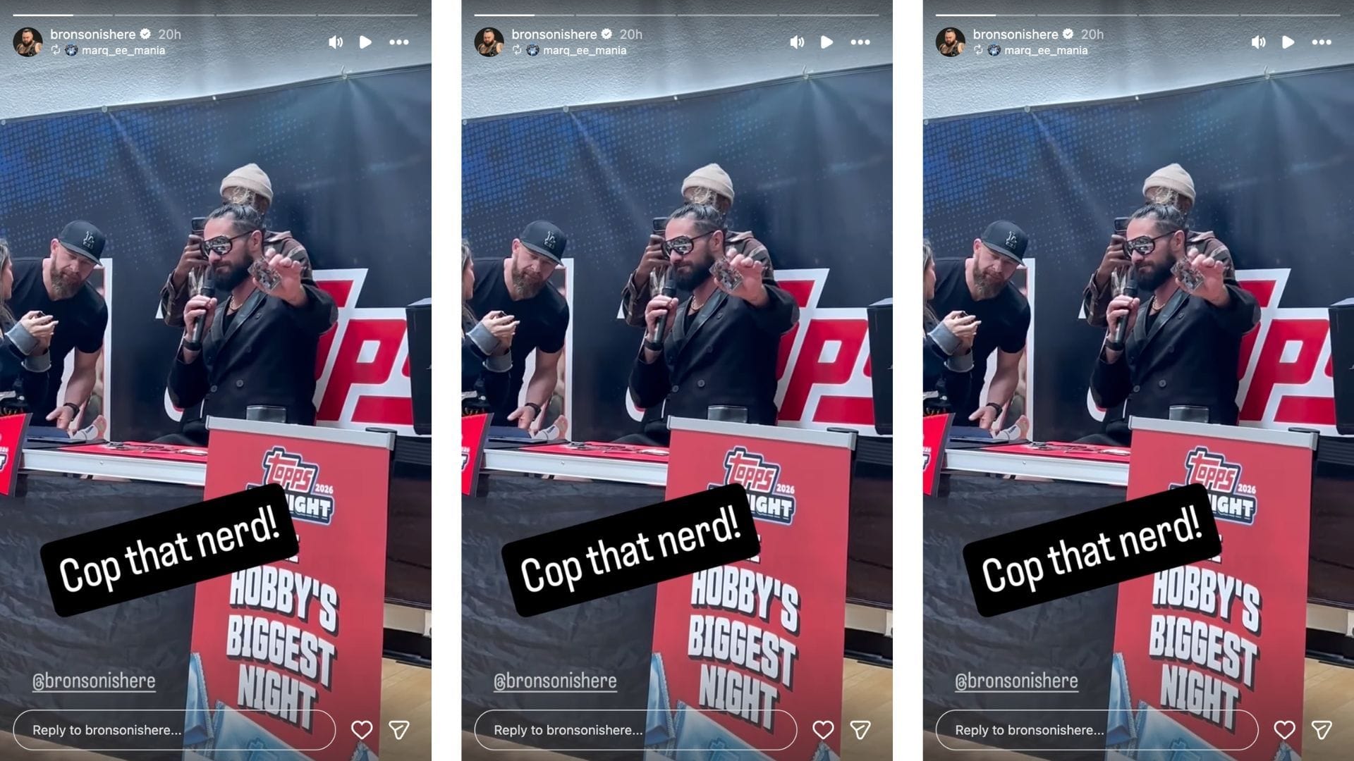 Vision member makes it clear he still has a problem with Seth Rollins