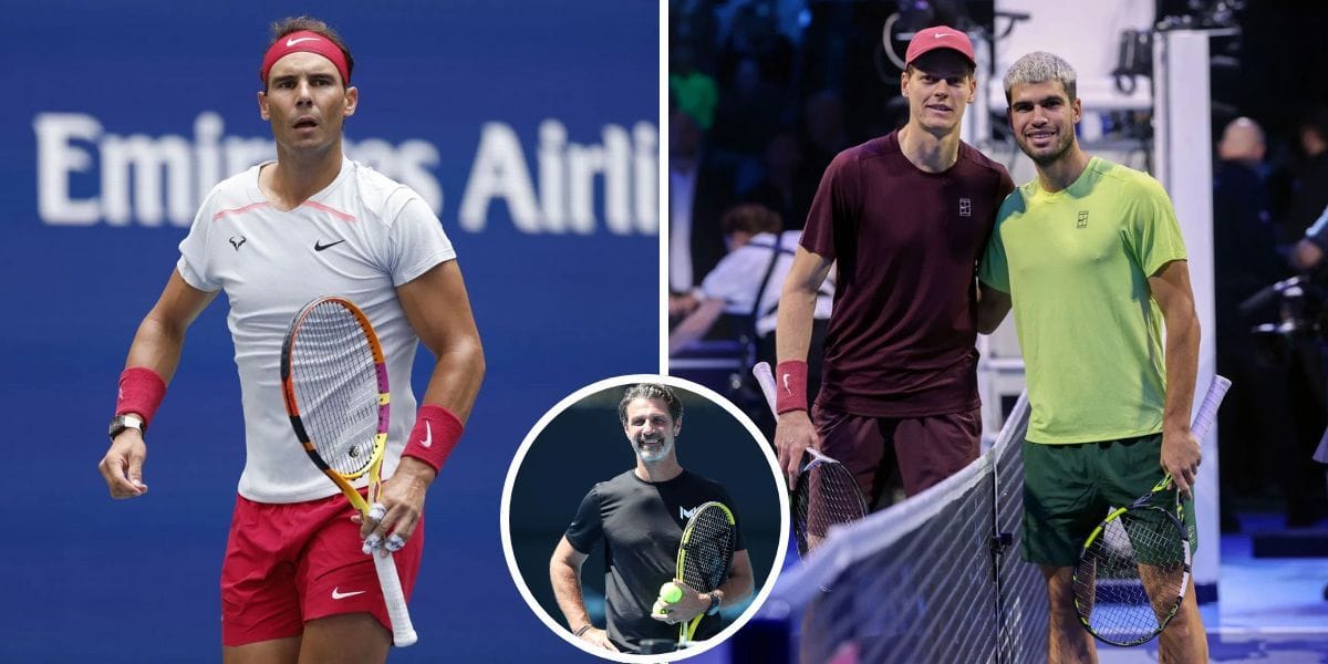 Rafael Nadal gets bluntly attacked by Patrick Mouratoglou as duo's Carlos Alcaraz-Jannik Sinner drama continues