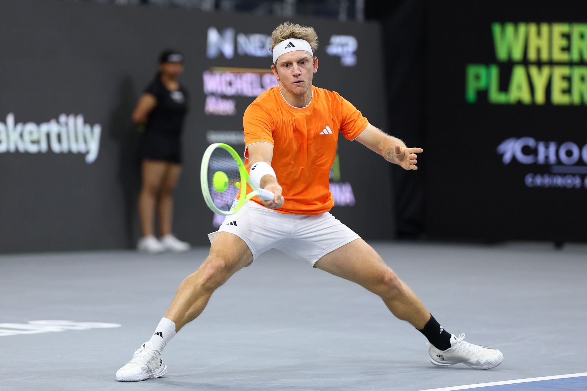 Alejandro Davidovich Fokina at the 2026 Dallas Open. (Photo: Getty)