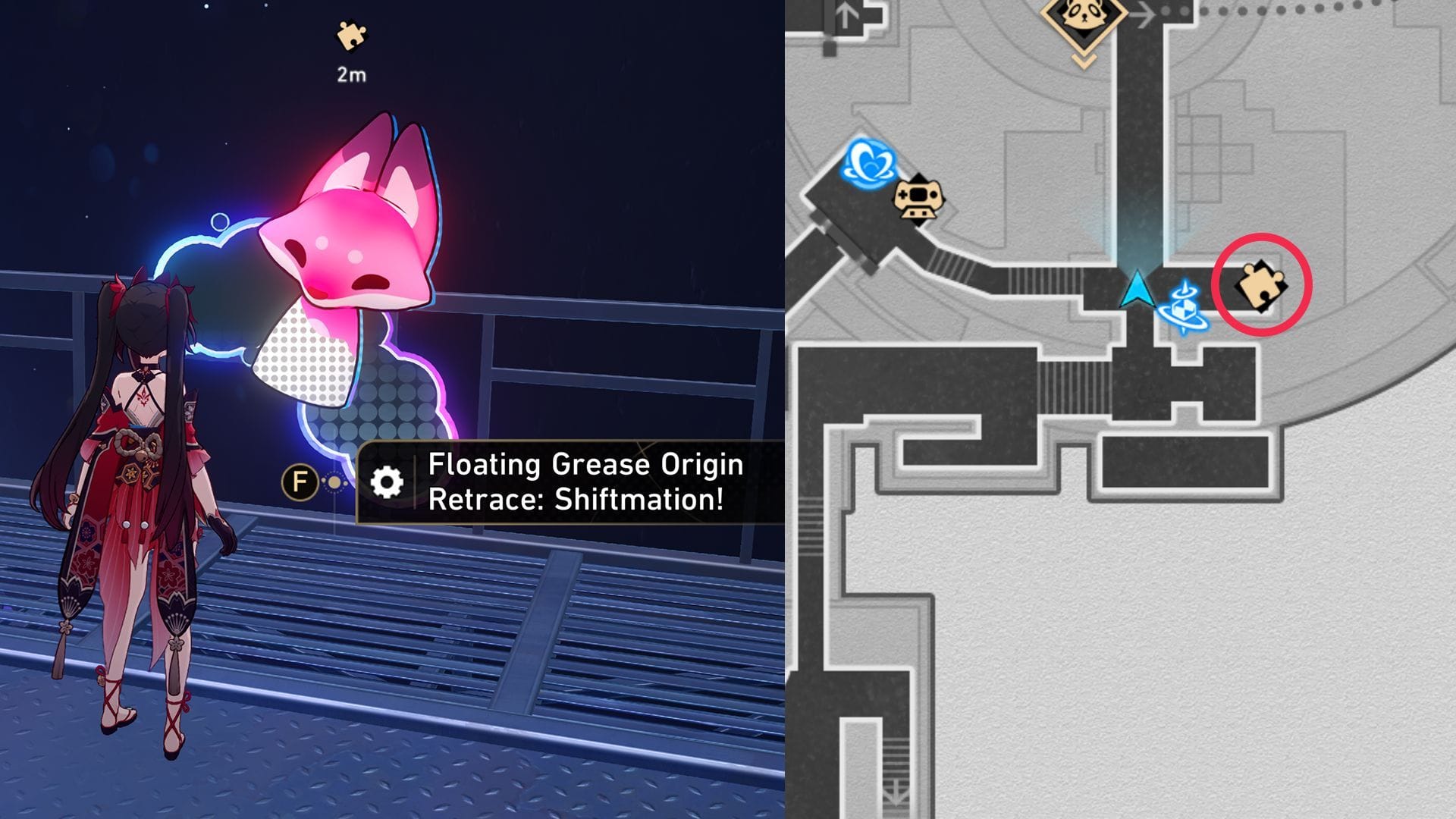 Location of the first puzzle (Image via Sportskeeda Gaming/HoYoverse)