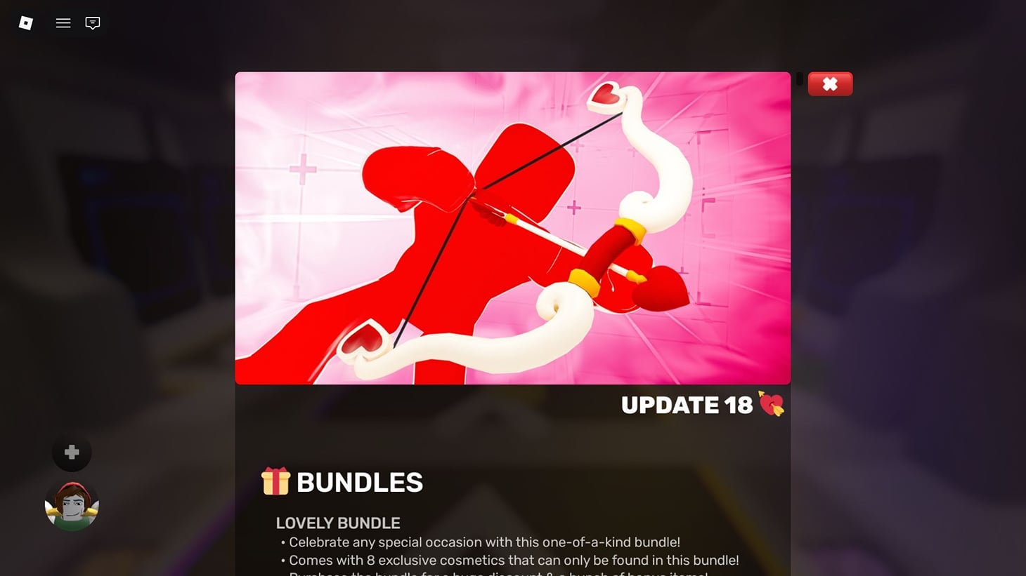 Valentine's Bundle Rivals Robux Rivals Labor of Love update patch notes