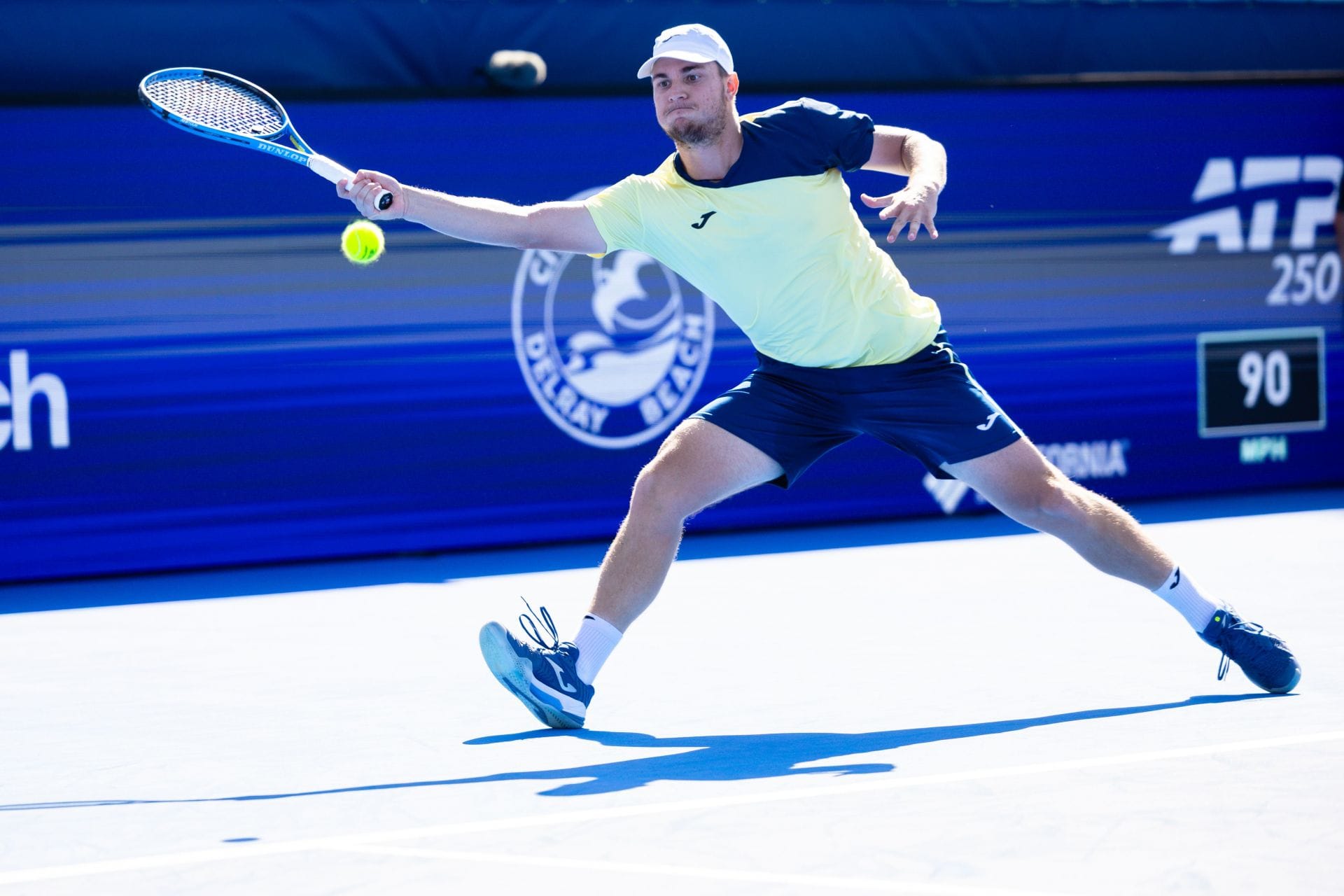 Miomir Kecmanovic at the Delray Beach Open 2026. (Photo: Getty(