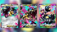 All Mega Mawile ex variants as seen in the game (Image via The Pokemon Company)