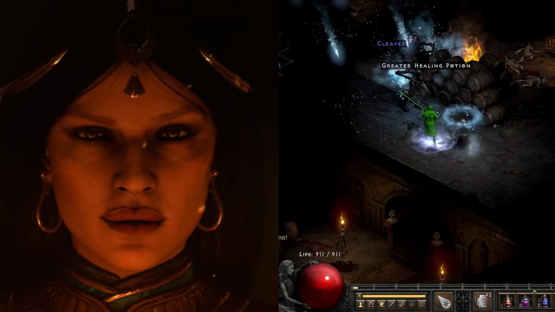 The Blizzard Sorcerer is capable of dealing massive amounts of cold AoE damage (Image via Blizzard Entertainment)