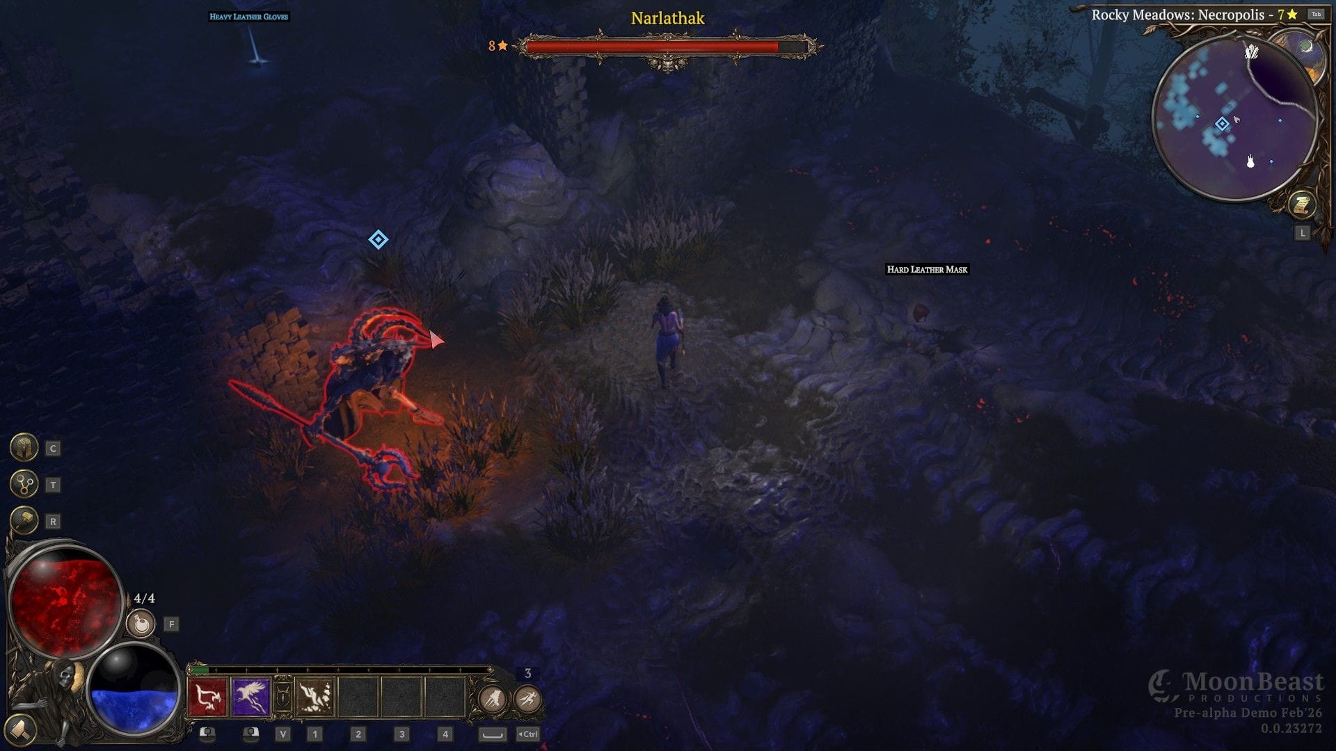 Final boss of Darkhaven Demo (Image via Moonbeast Productions)