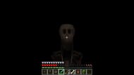 The entity in the Idol Minecraft mod follows every movement of the player (Image via Sportskeeda Gaming || Mojang Studios/Roluky)