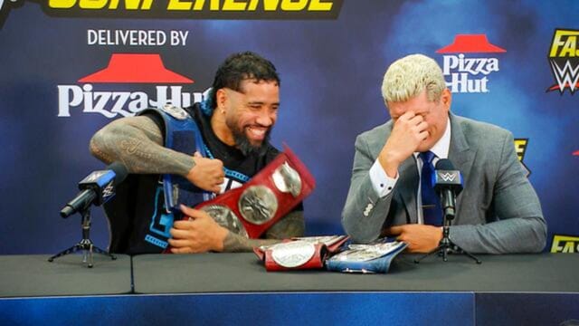 Jey Uso opens up on what really happened with Cody Rhodes ahead of iconic  moment backstage in WWE
