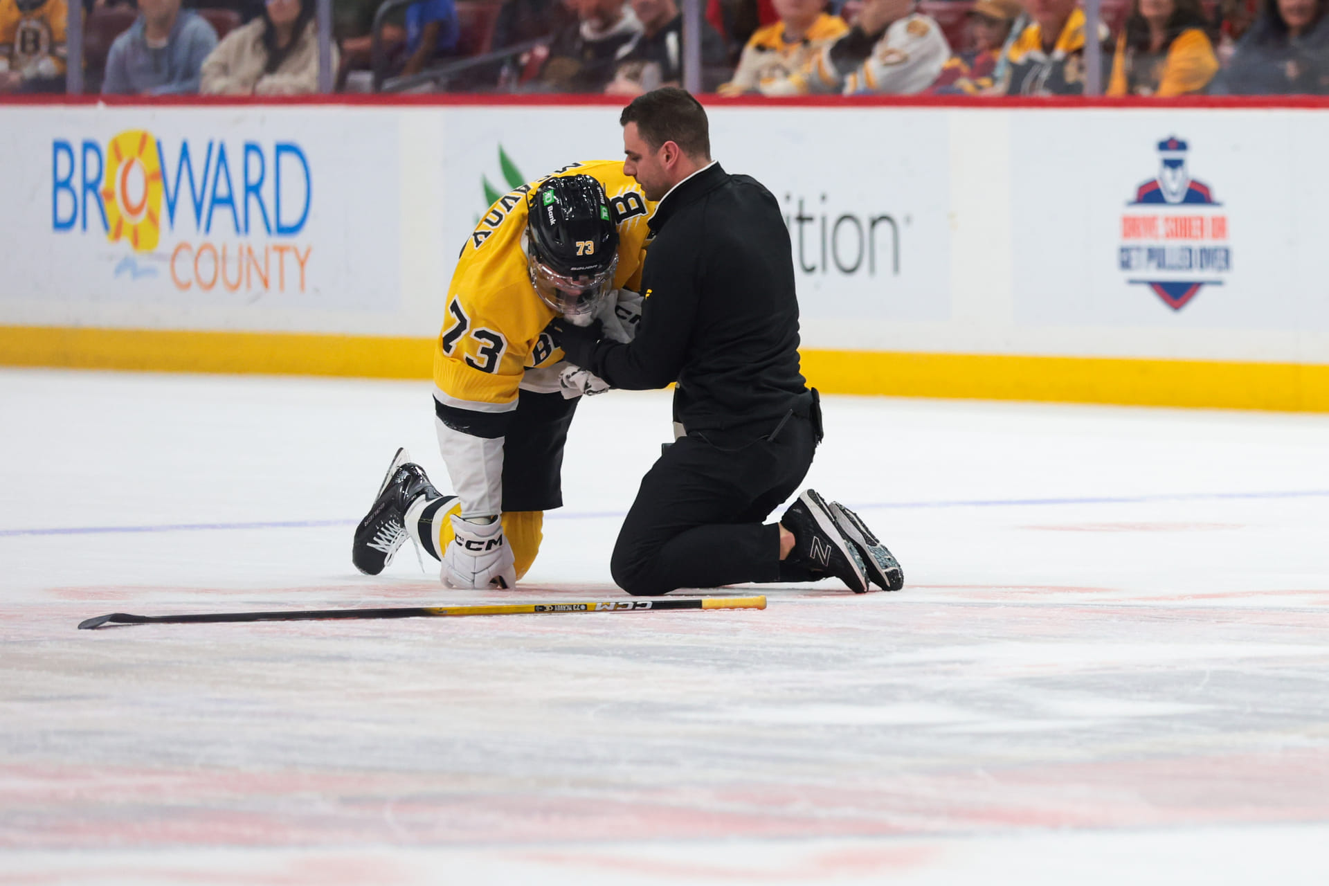 Post Elbow Dislocation Charlie McAvoy posts scary injury selfie after controversial Sandis ...