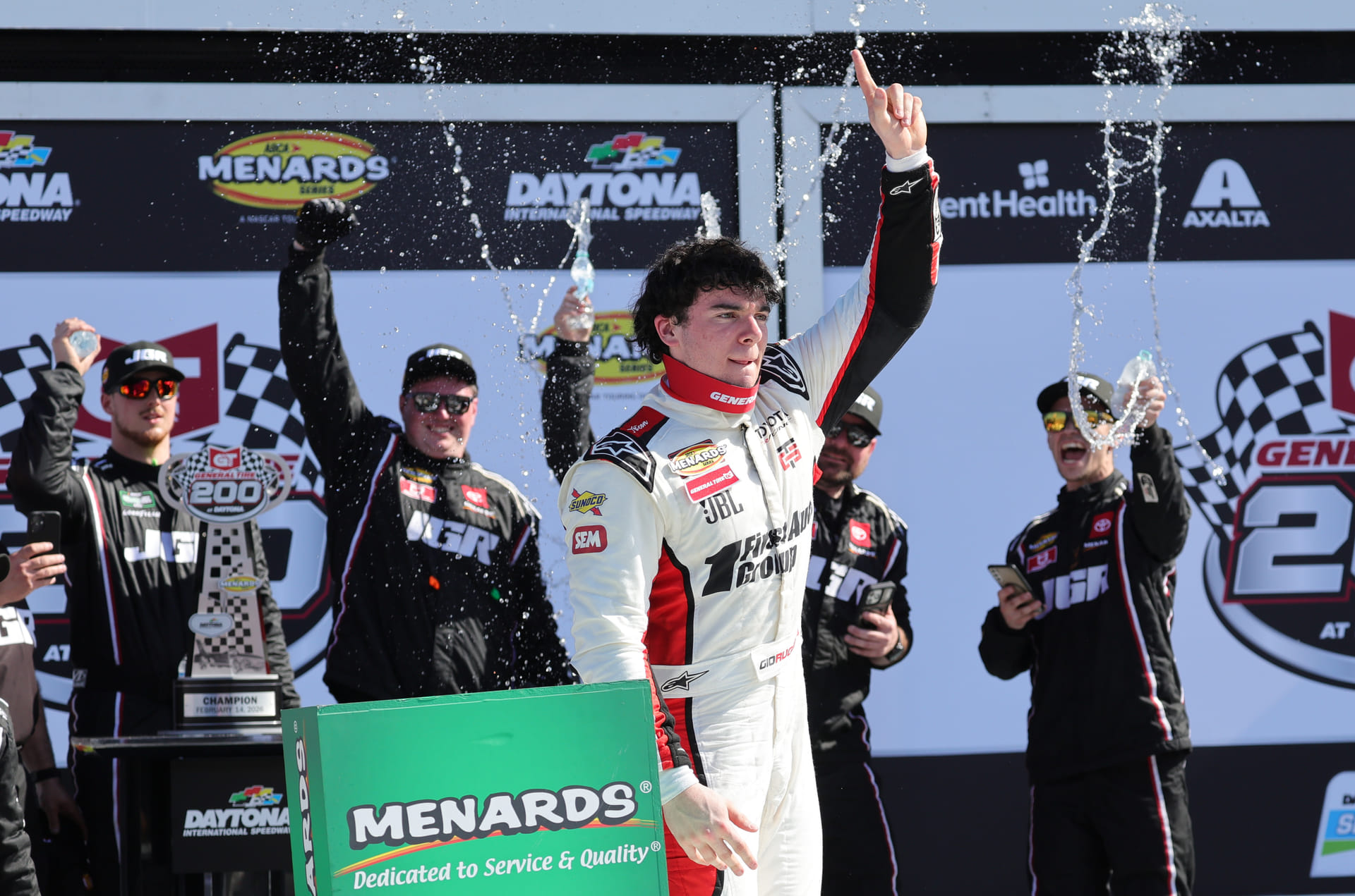 Watch: Crazy end to ARCA Menards Series race at Daytona as leaders ...