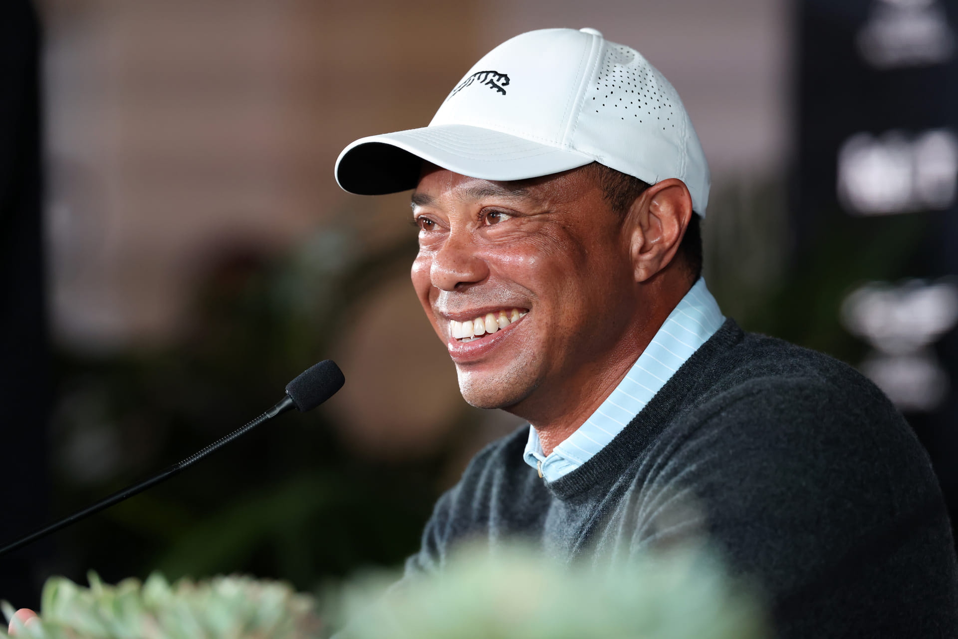 PGA: Tiger Woods Press Conference - Source: Imagn