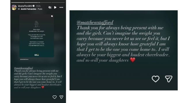 Source: (Via Instagram/ @kbstafford89)