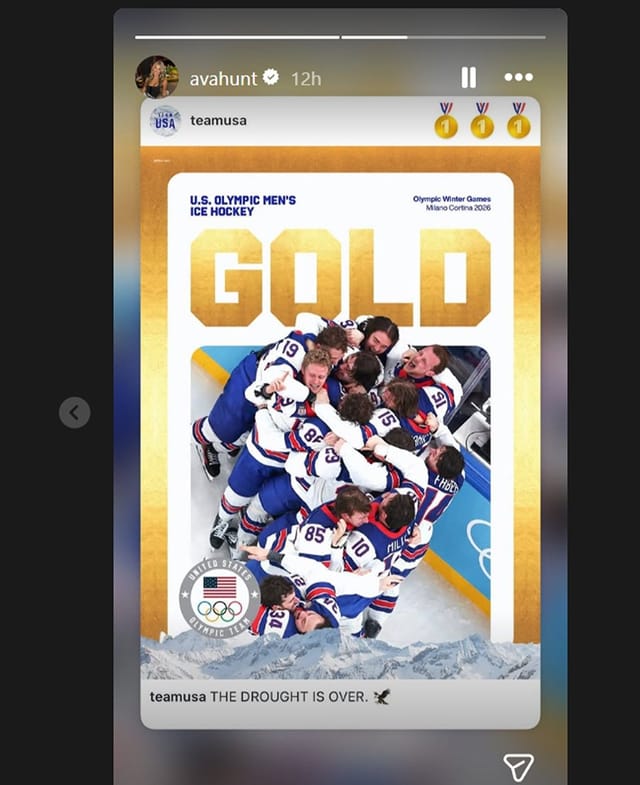 Chiefs heiress Ava Hunt's reaction  (IG/AvaHunt)