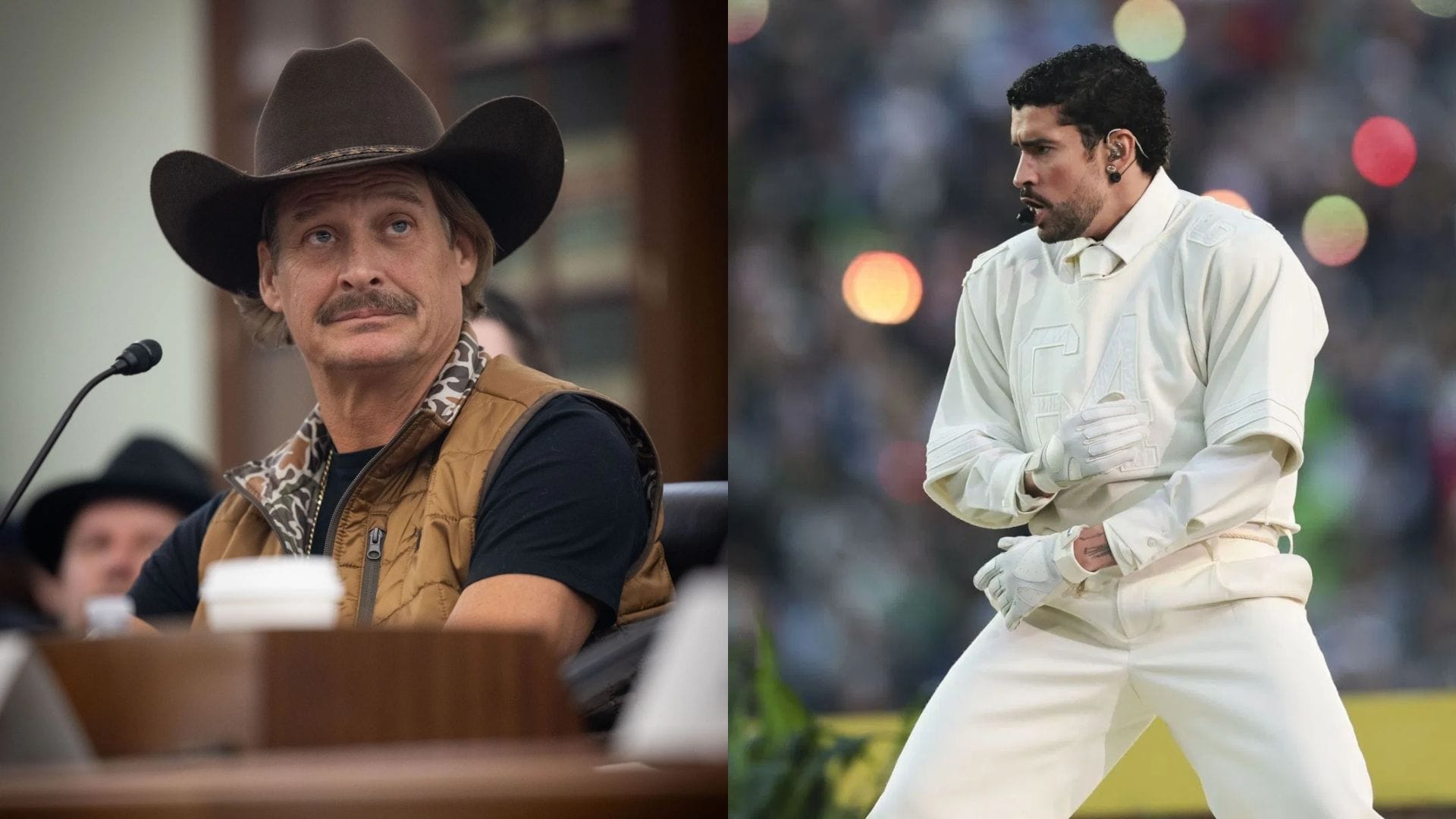 Kid Rock reacts to Bad Bunny