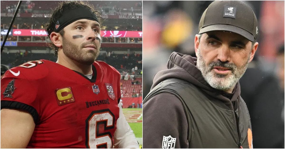 Bucs QB Baker Mayfield Baker Mayfield insists on no &ldquo;beef&rdquo; with Kevin Stefanski despite past Cleveland fallout