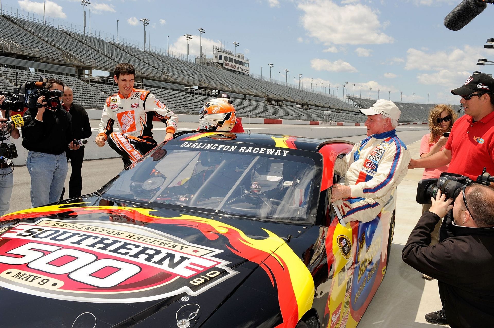Joey Logano reveals "most surreal moment" of his life involved riding shotgun with NASCAR legend Cale Yarborough